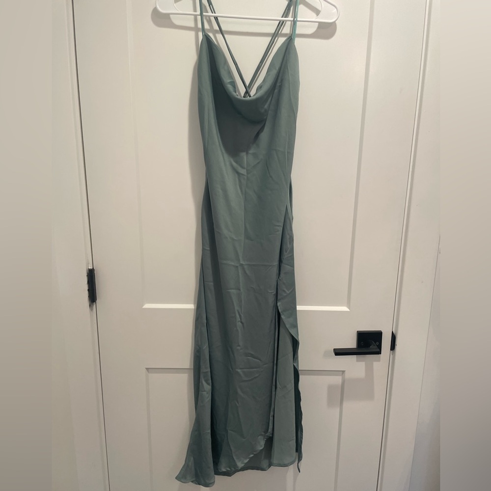 The Stella Dress - Sage